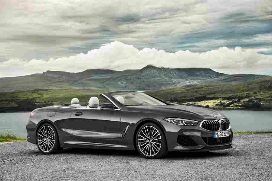 BMW 8 Series Convcertible 6440 45 Car A4 Photo Print