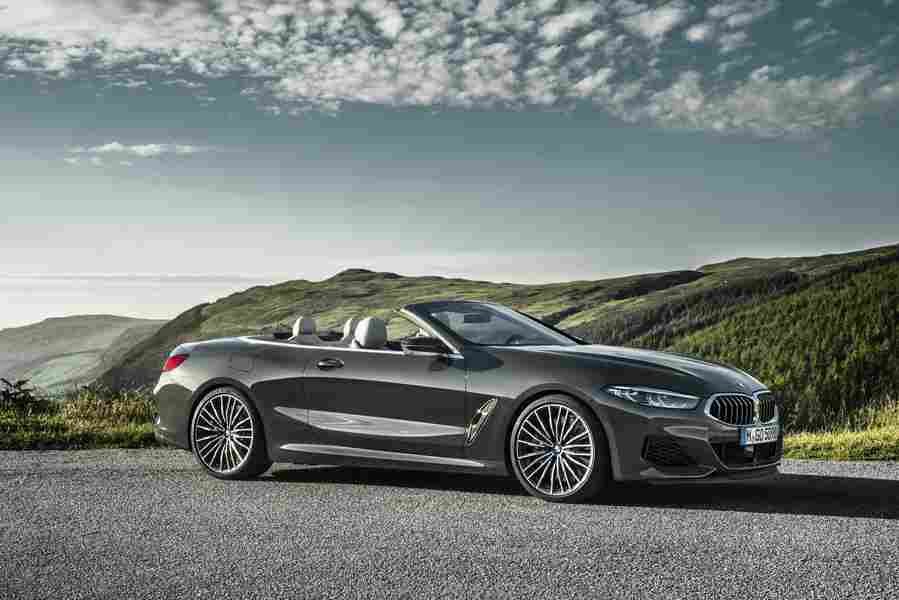 BMW 8 Series Convcertible 6440 46 Car A4 Photo Print
