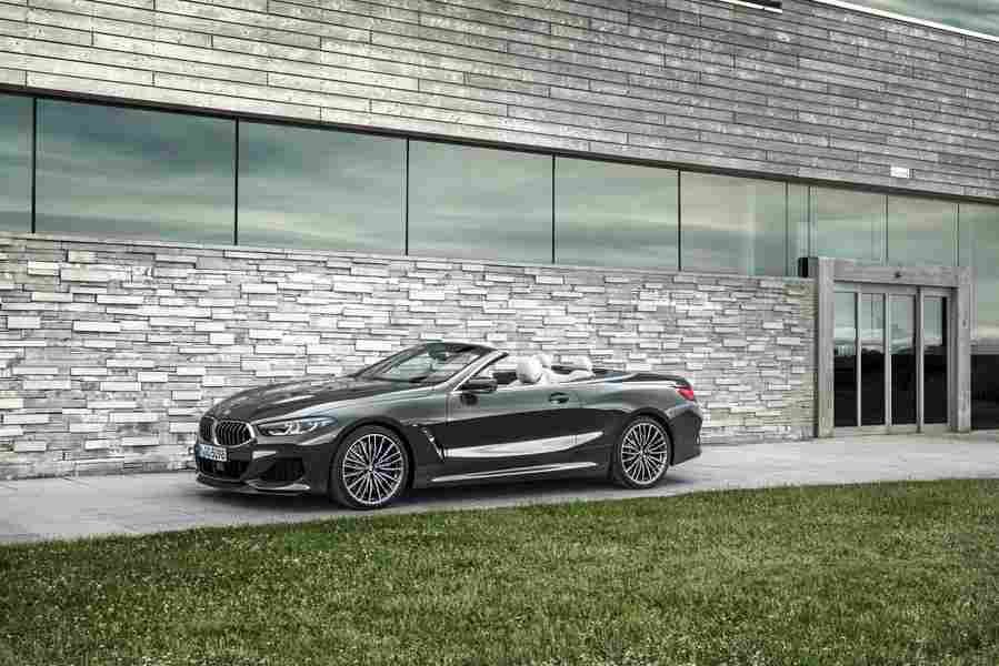 BMW 8 Series Convcertible 6440 47 Car A4 Photo Print