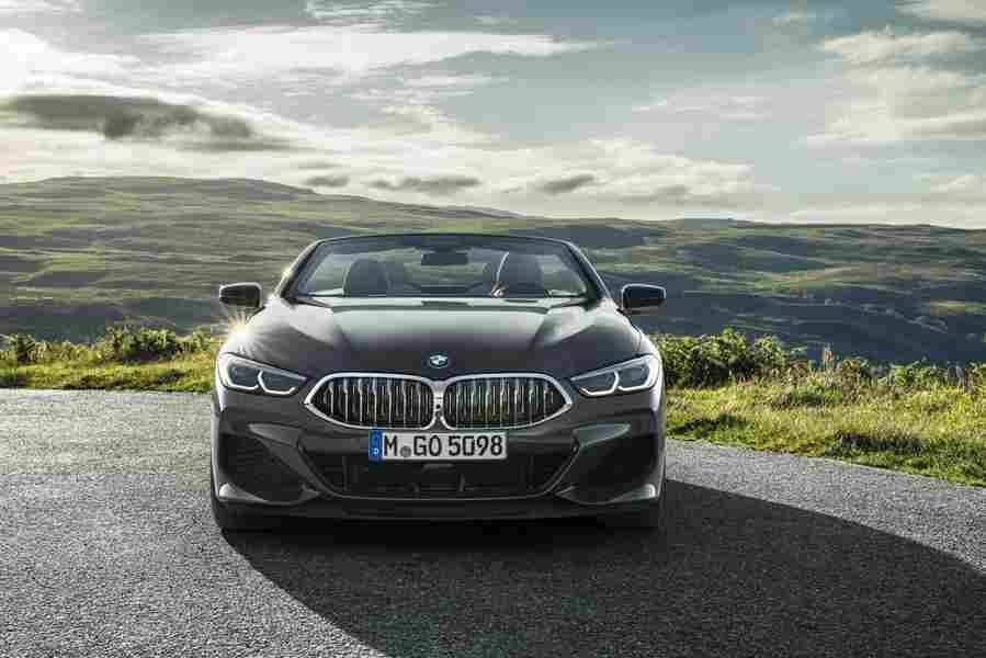 BMW 8 Series Convcertible 6440 48 Car A4 Photo Print