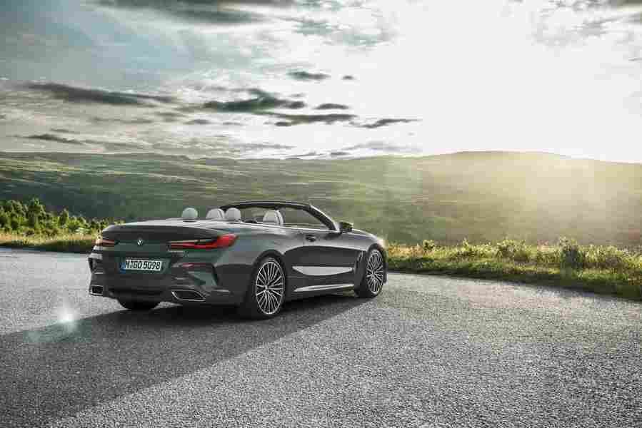 BMW 8 Series Convcertible 6440 50 Car A4 Photo Print