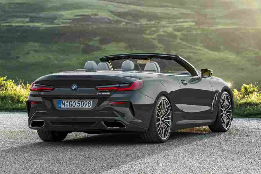 BMW 8 Series Convcertible 6440 52 Car A4 Photo Print