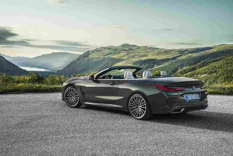 BMW 8 Series Convcertible 6440 53 Car A4 Photo Print