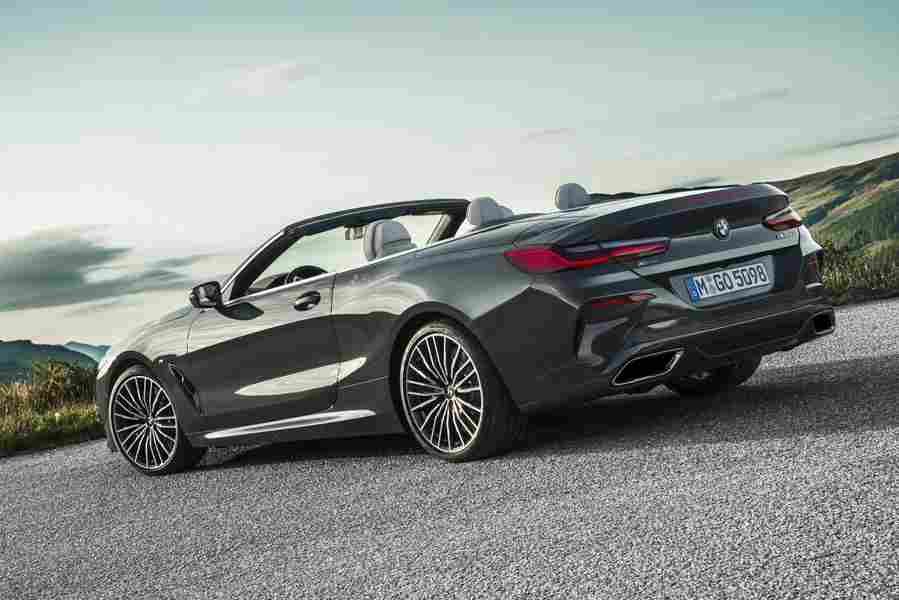 BMW 8 Series Convcertible 6440 54 Car A4 Photo Print