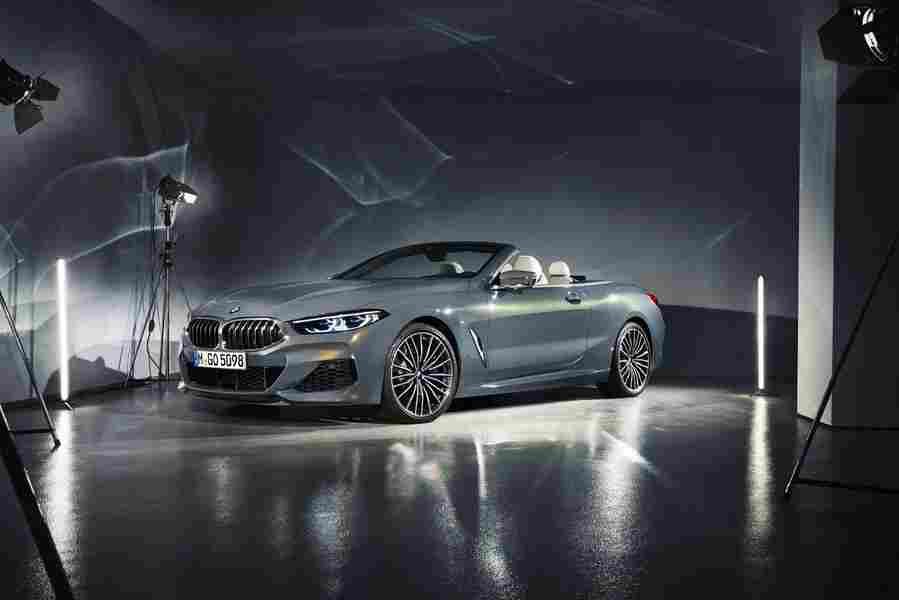 BMW 8 Series Convcertible 6440 56 Car A4 Photo Print