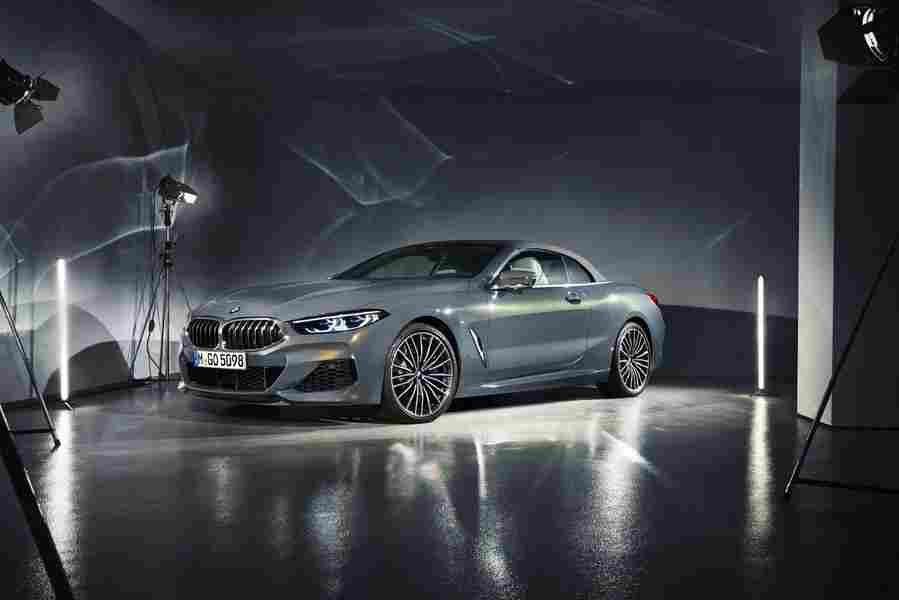 BMW 8 Series Convcertible 6440 57 Car A4 Photo Print