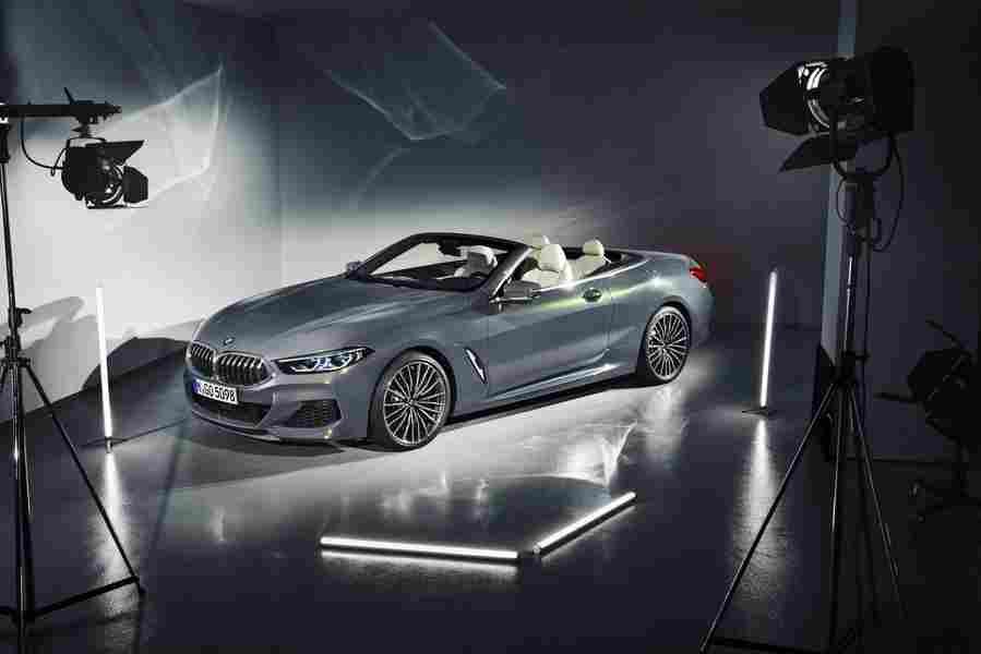 BMW 8 Series Convcertible 6440 58 Car A4 Photo Print