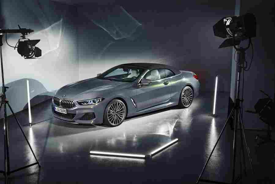 BMW 8 Series Convcertible 6440 59 Car A4 Photo Print