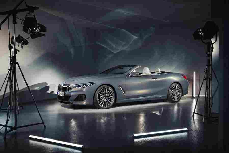 BMW 8 Series Convcertible 6440 60 Car A4 Photo Print