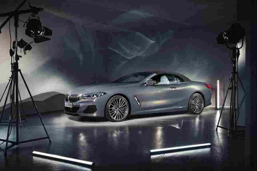BMW 8 Series Convcertible 6440 61 Car A4 Photo Print