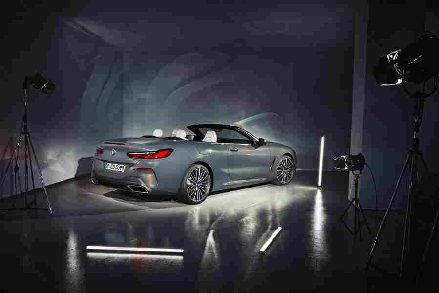 BMW 8 Series Convcertible 6440 62 Car A4 Photo Print