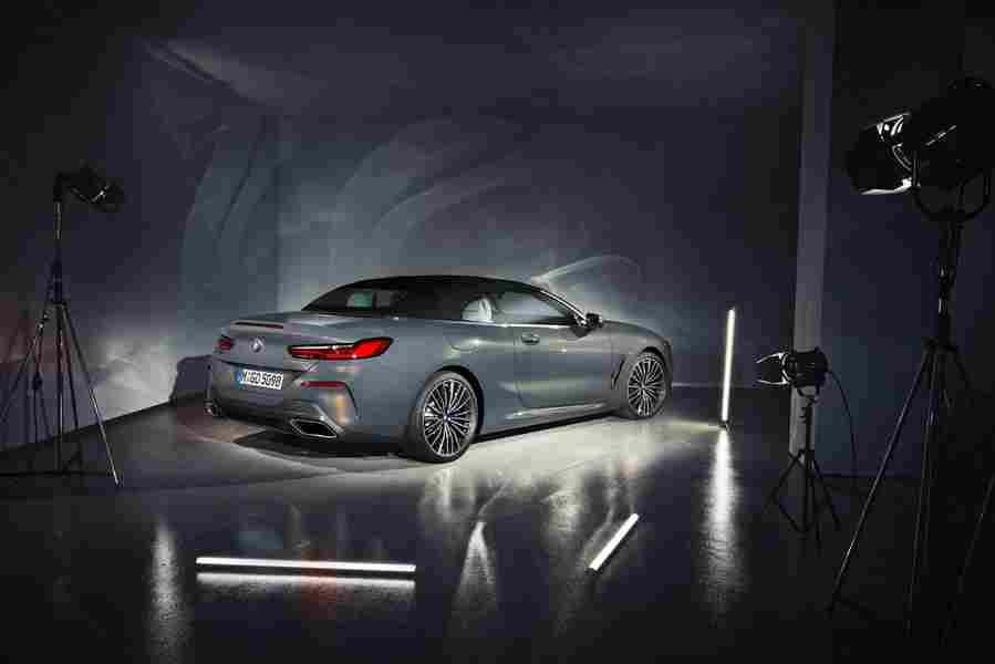 BMW 8 Series Convcertible 6440 63 Car A4 Photo Print