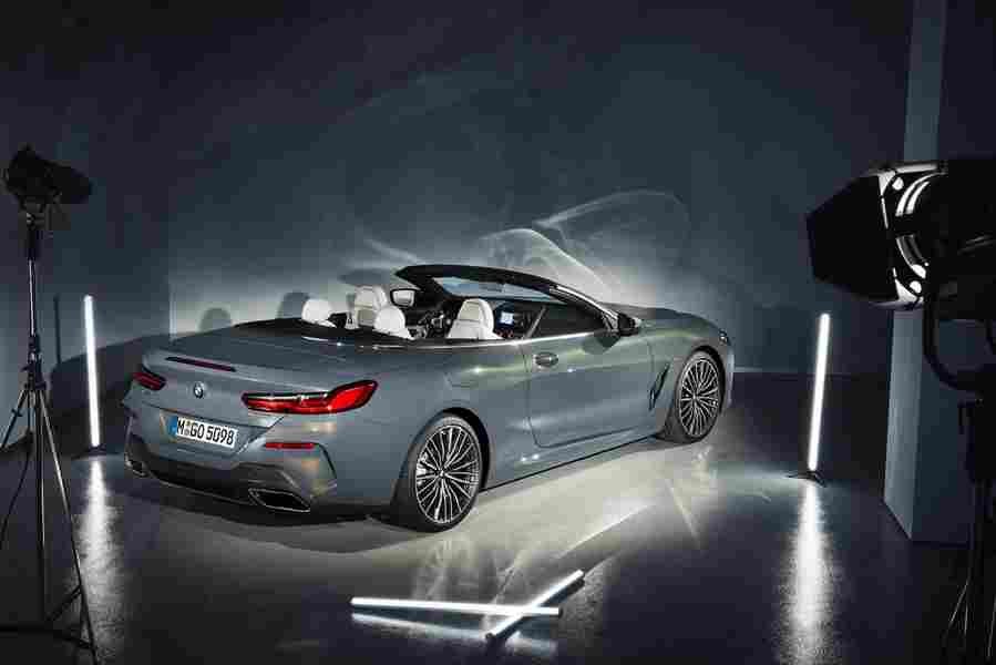 BMW 8 Series Convcertible 6440 64 Car A4 Photo Print
