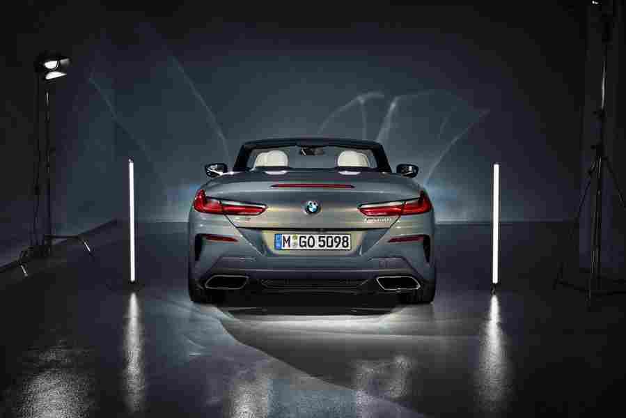 BMW 8 Series Convcertible 6440 66 Car A4 Photo Print