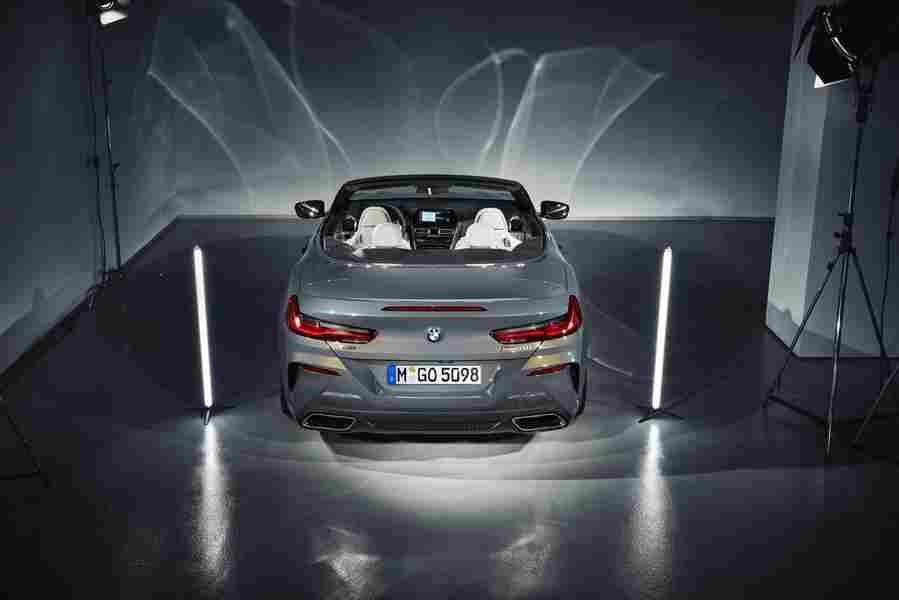 BMW 8 Series Convcertible 6440 67 Car A4 Photo Print