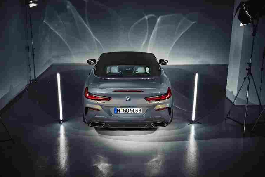 BMW 8 Series Convcertible 6440 68 Car A4 Photo Print