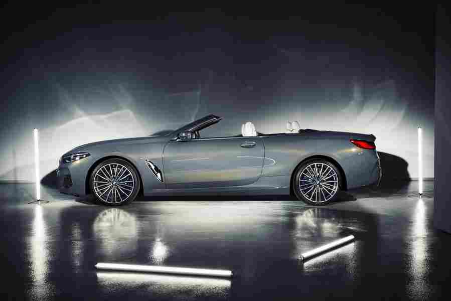BMW 8 Series Convcertible 6440 69 Car A4 Photo Print