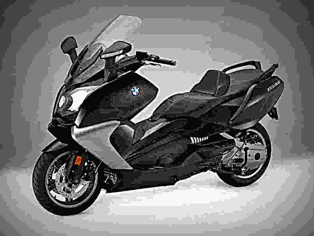 BMW C 650 GT 2017 1 motorbike A4 Photo Print