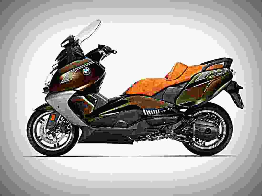 BMW C 650 GT 2019 3 motorbike A4 Photo Print