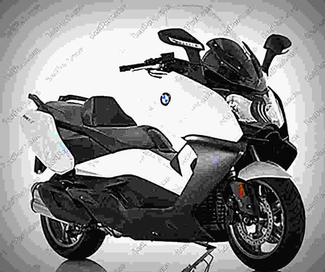 BMW C 650 GT Highline LS 2018 4 motorbike A4 Photo Print