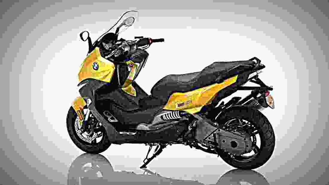 BMW C 650 Sport 2018 2 motorbike A4 Photo Print