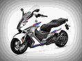 BMW C 650 Sport 2018 3 motorbike A4 Photo Print