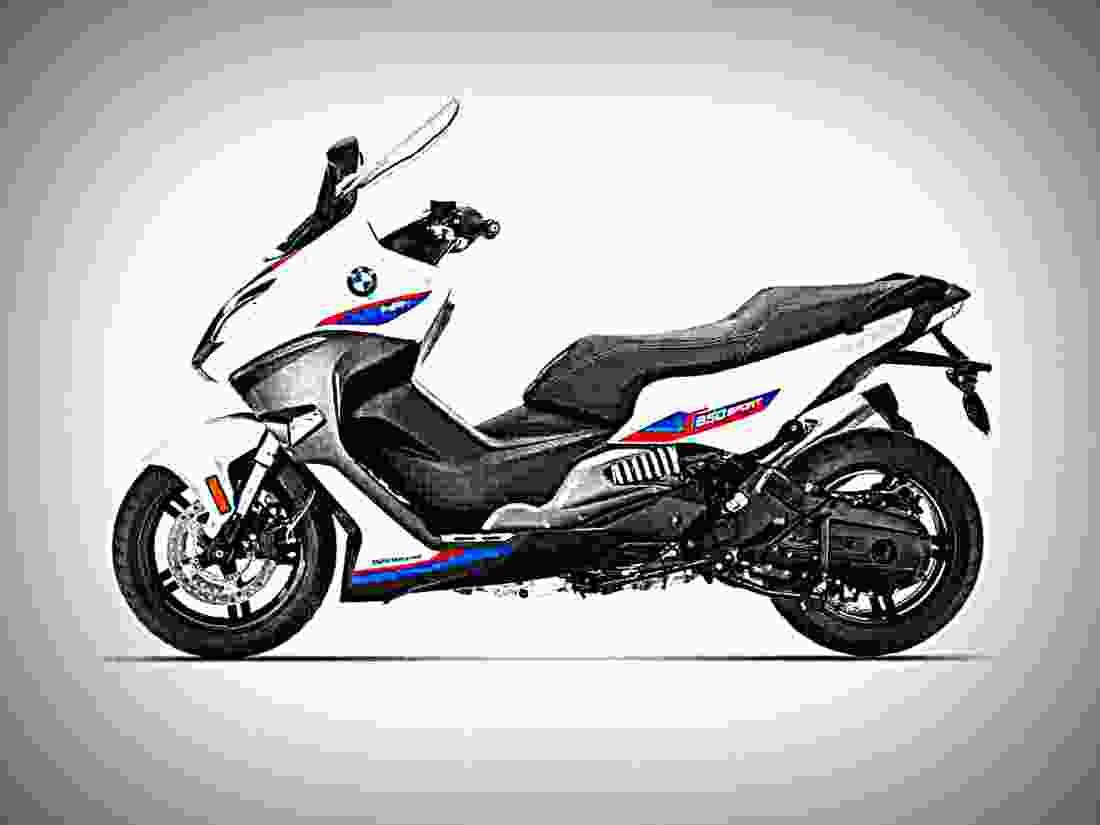 BMW C 650 Sport 2019 2 motorbike A4 Photo Print