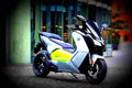 BMW C Evolution 2018 2 motorbike A4 Photo Print