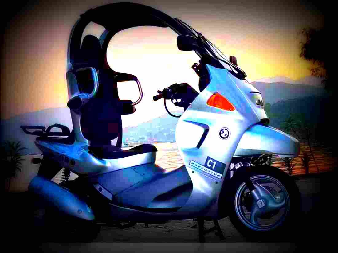 BMW C1 200 C1 200 6 motorbike A4 Photo Print