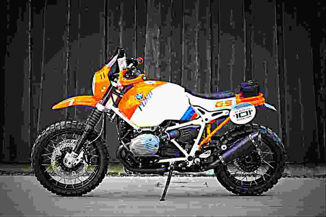 BMW Concept Lac Rose 2017 4 motorbike A4 Photo Print