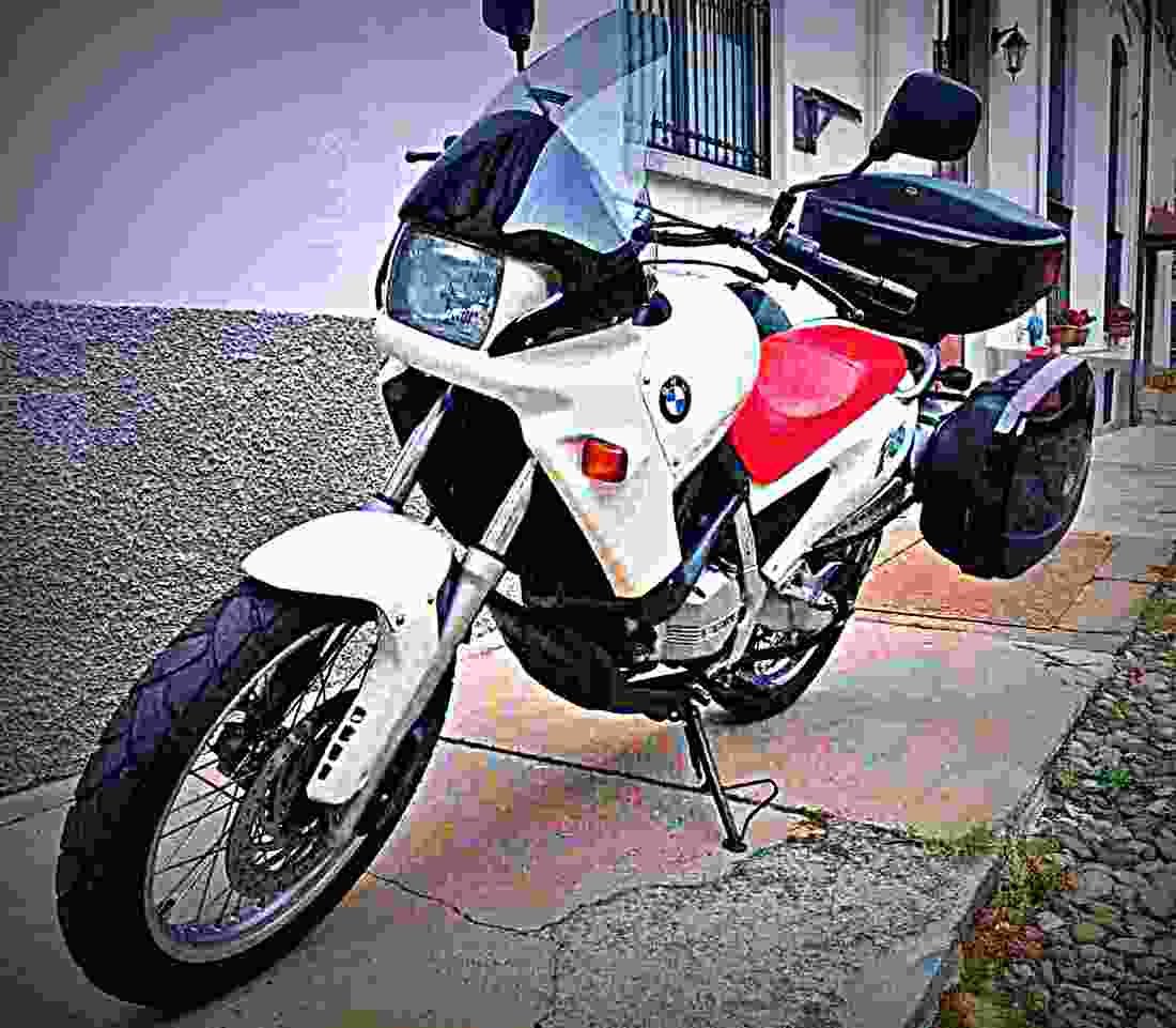 BMW F 650 1994 4 motorbike A4 Photo Print