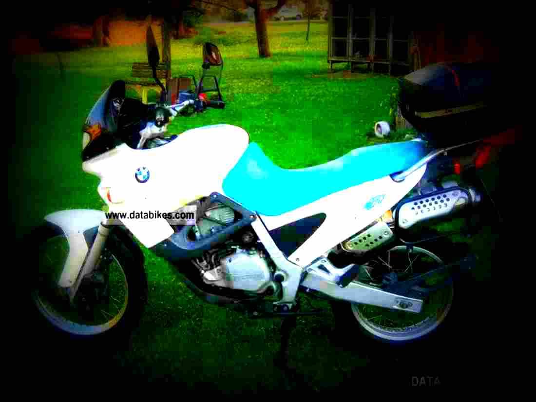 BMW F 650 1994 5 motorbike A4 Photo Print