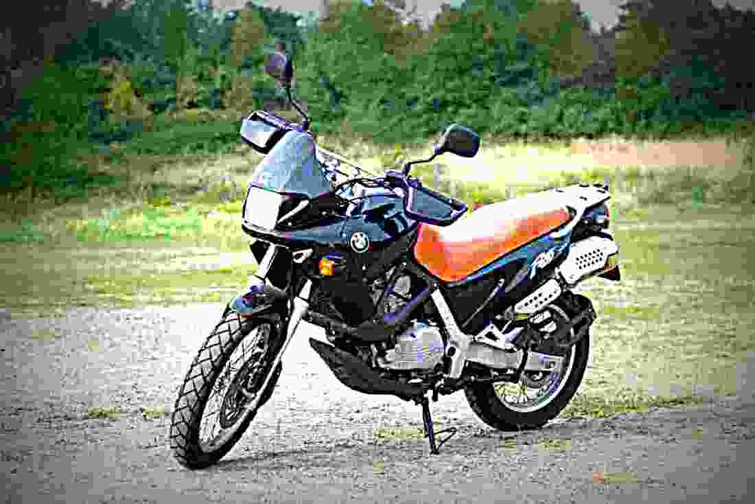BMW F 650 1995 1 motorbike A4 Photo Print