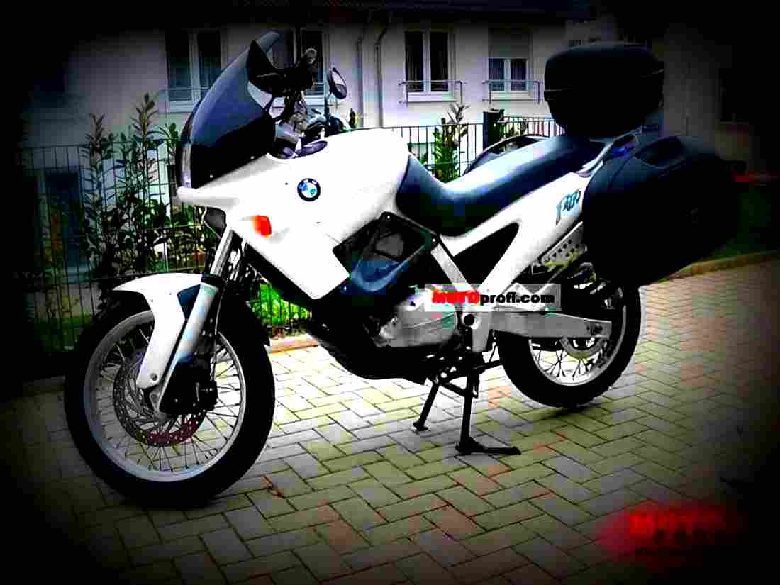 BMW F 650 1996 4 motorbike A4 Photo Print