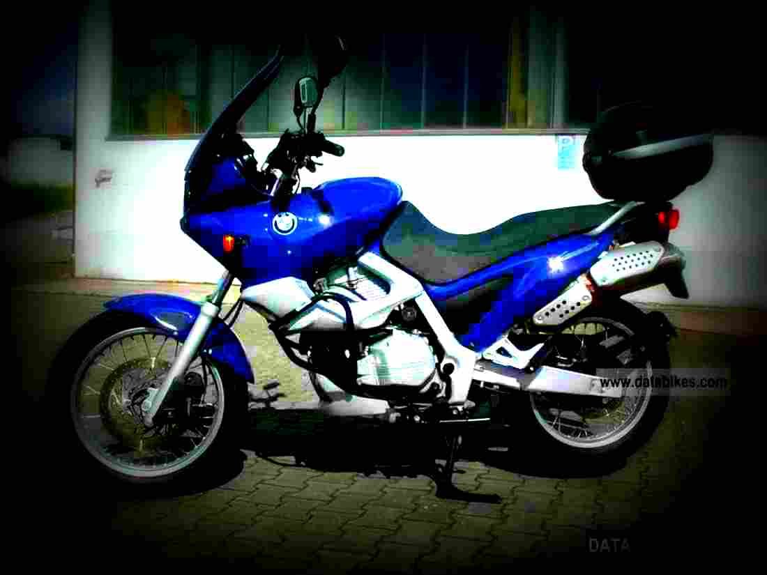 BMW F 650 1997 4 motorbike A4 Photo Print