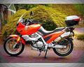 BMW F 650 1997 6 motorbike A4 Photo Print