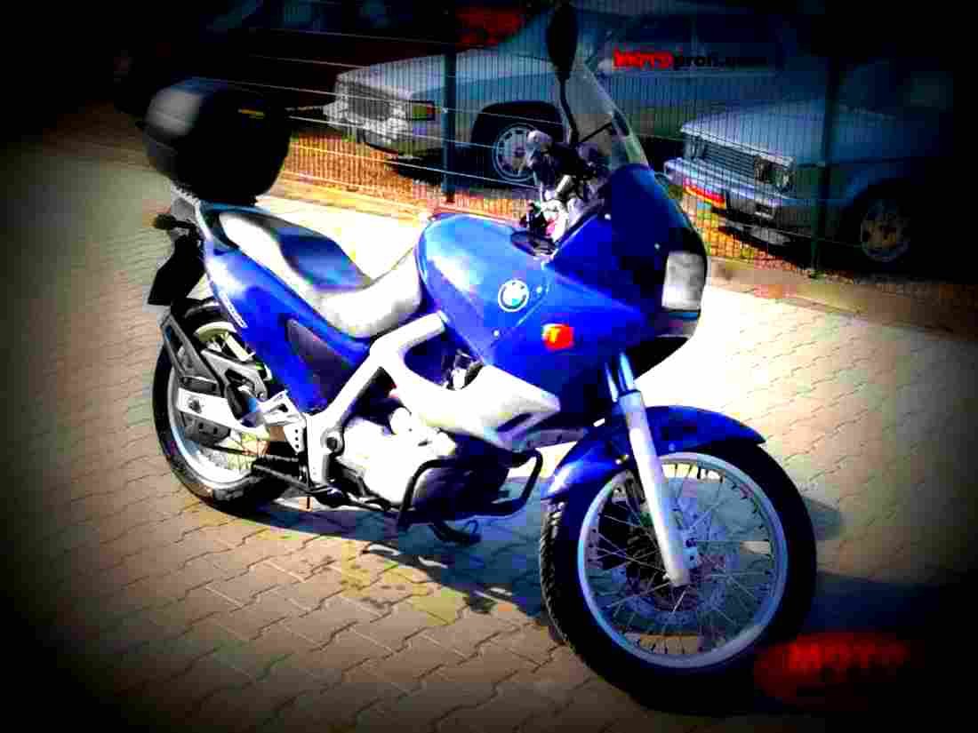 BMW F 650 1998 2 motorbike A4 Photo Print