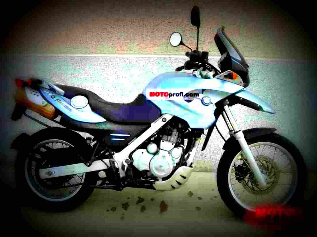 BMW F 650 1999 1 motorbike A4 Photo Print
