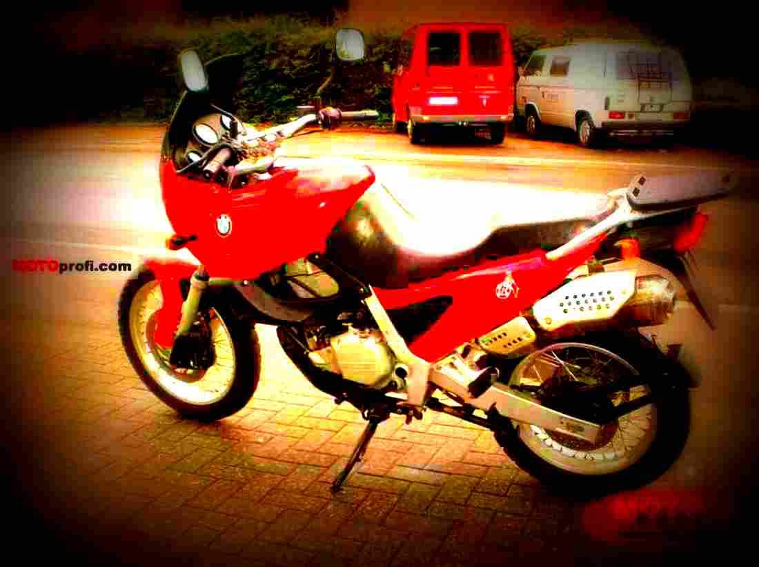 BMW F 650 1999 3 motorbike A4 Photo Print