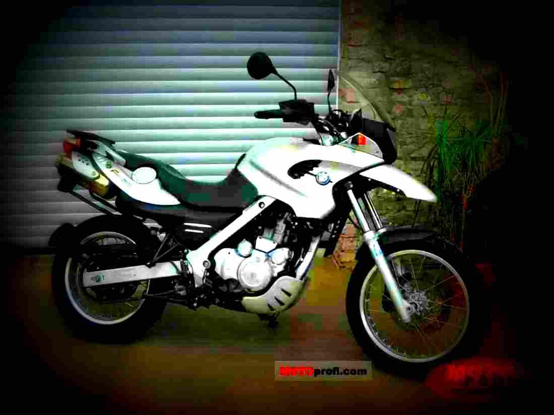 BMW F 650 1999 4 motorbike A4 Photo Print
