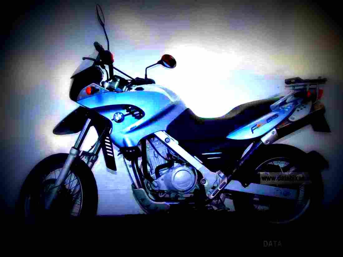 BMW F 650 2000 2 motorbike A4 Photo Print
