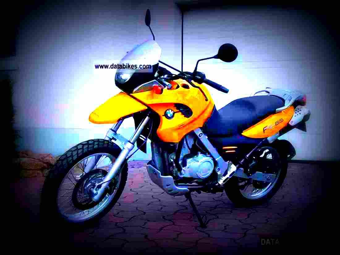 BMW F 650 2000 4 motorbike A4 Photo Print