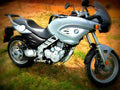 BMW F 650 CS 2003 6 motorbike A4 Photo Print