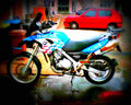 BMW F 650 GS 2001 1 motorbike A4 Photo Print