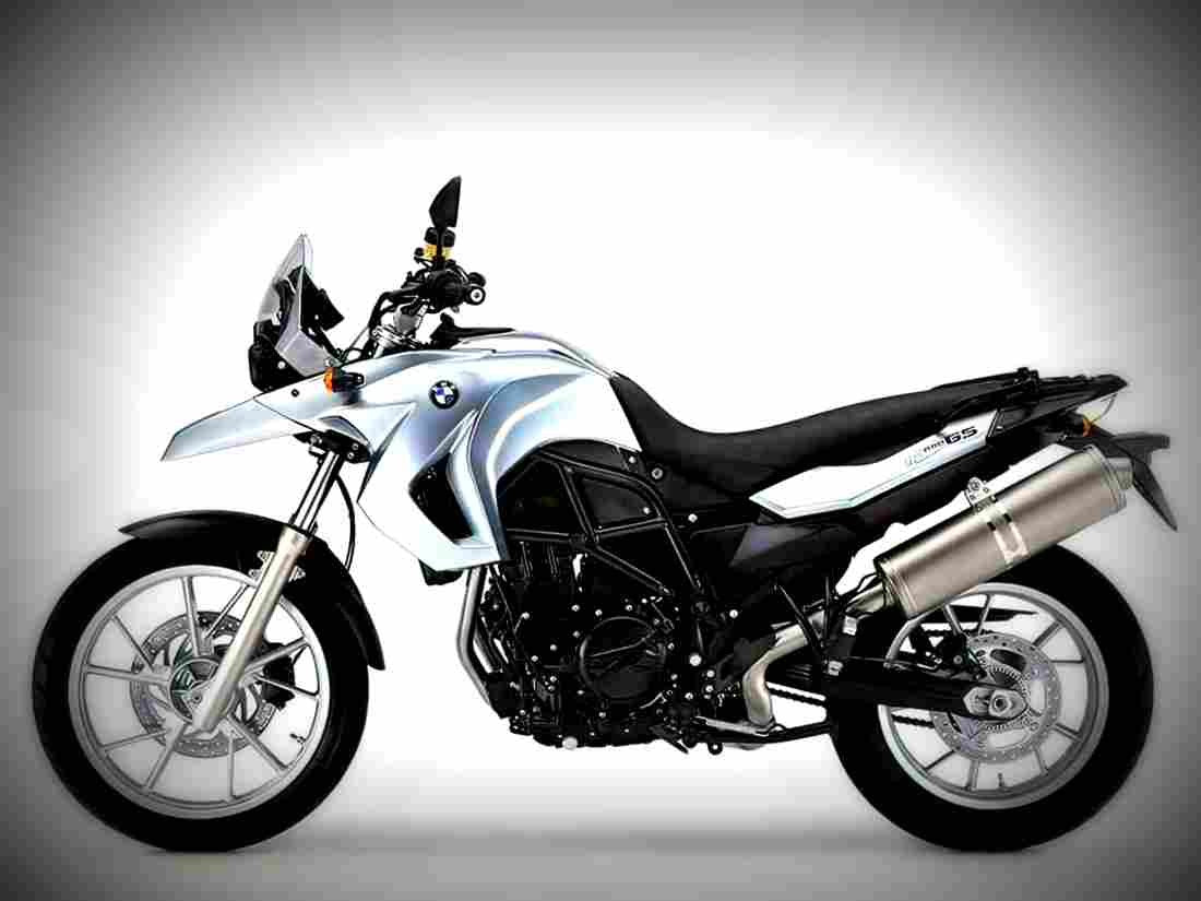 BMW F 650 GS 2001 5 motorbike A4 Photo Print