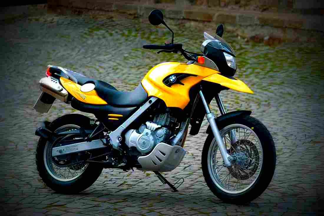 BMW F 650 GS 2003 5 motorbike A4 Photo Print