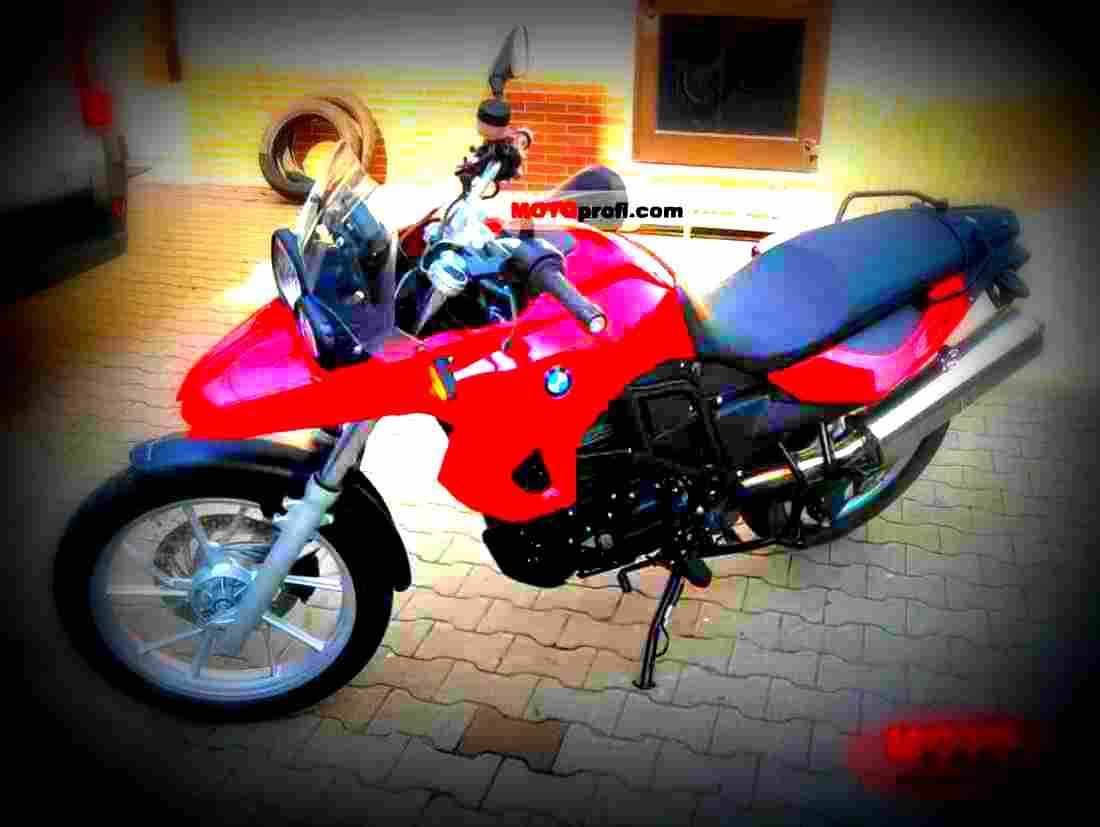 BMW F 650 GS 2008 1 motorbike A4 Photo Print
