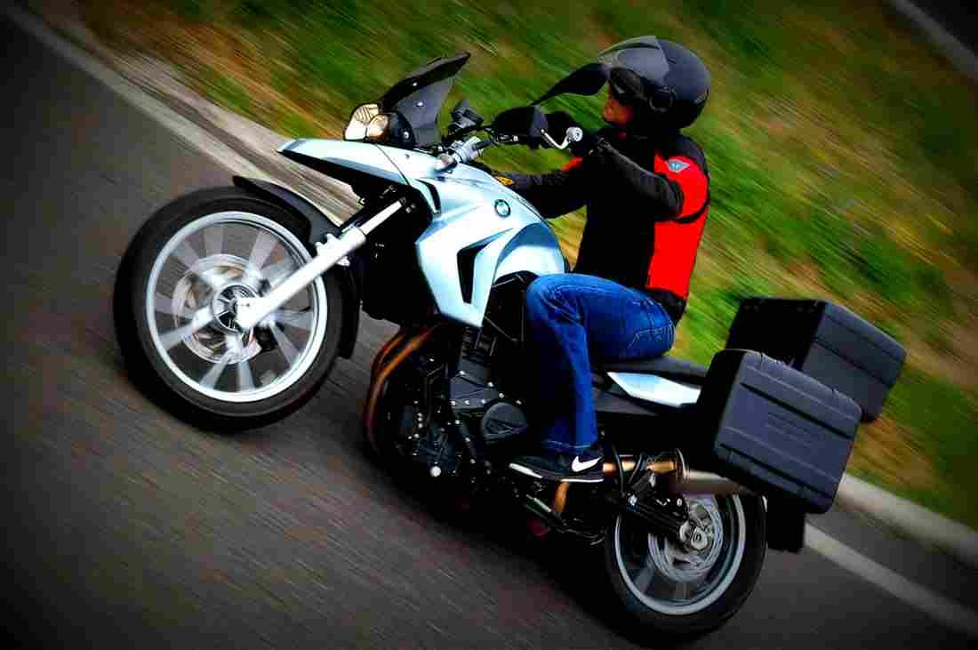BMW F 650 GS 2008 5 motorbike A4 Photo Print
