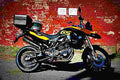 BMW F 650 GS Dakar 2002 2 motorbike A4 Photo Print