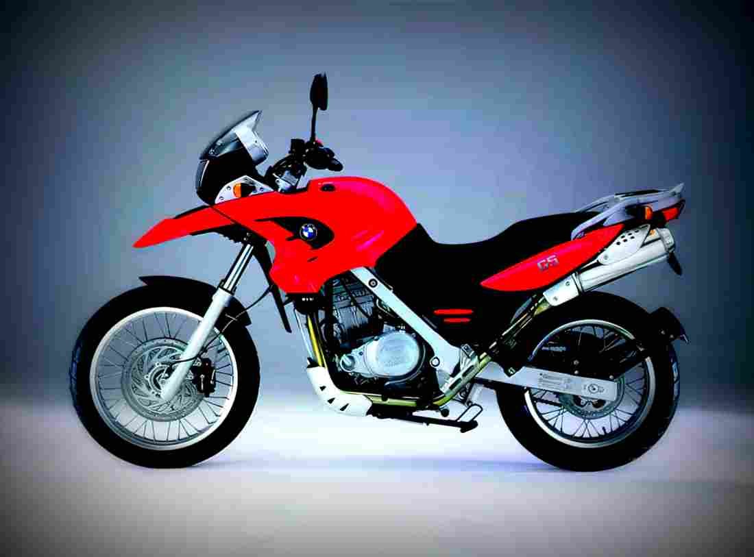 BMW F 650 GS Dakar 2002 4 motorbike A4 Photo Print